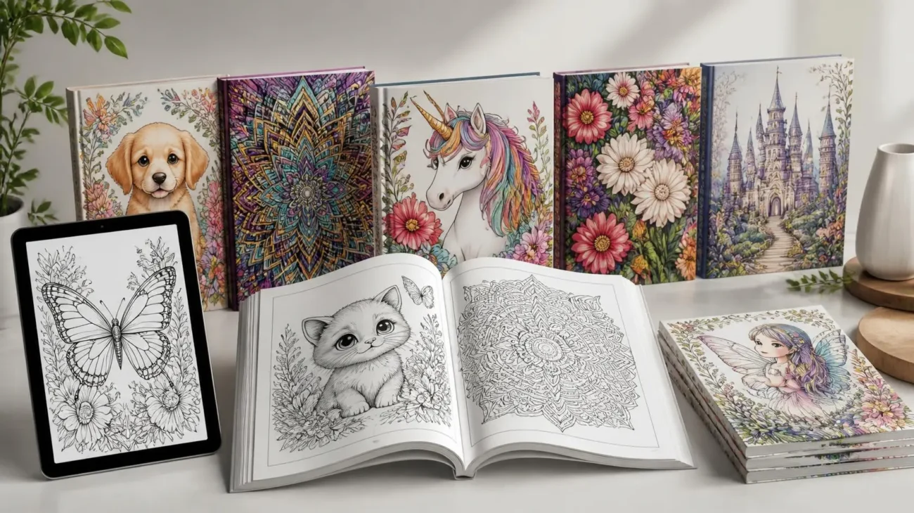 Coloring E-book Collection